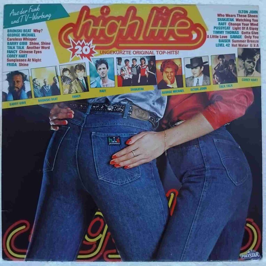 High Life819-SKU5 (2) High Life - Bronski Beat, George Michael, Barry Gibb, Elton John, Fancy - Disc VINIL LP VG VG+