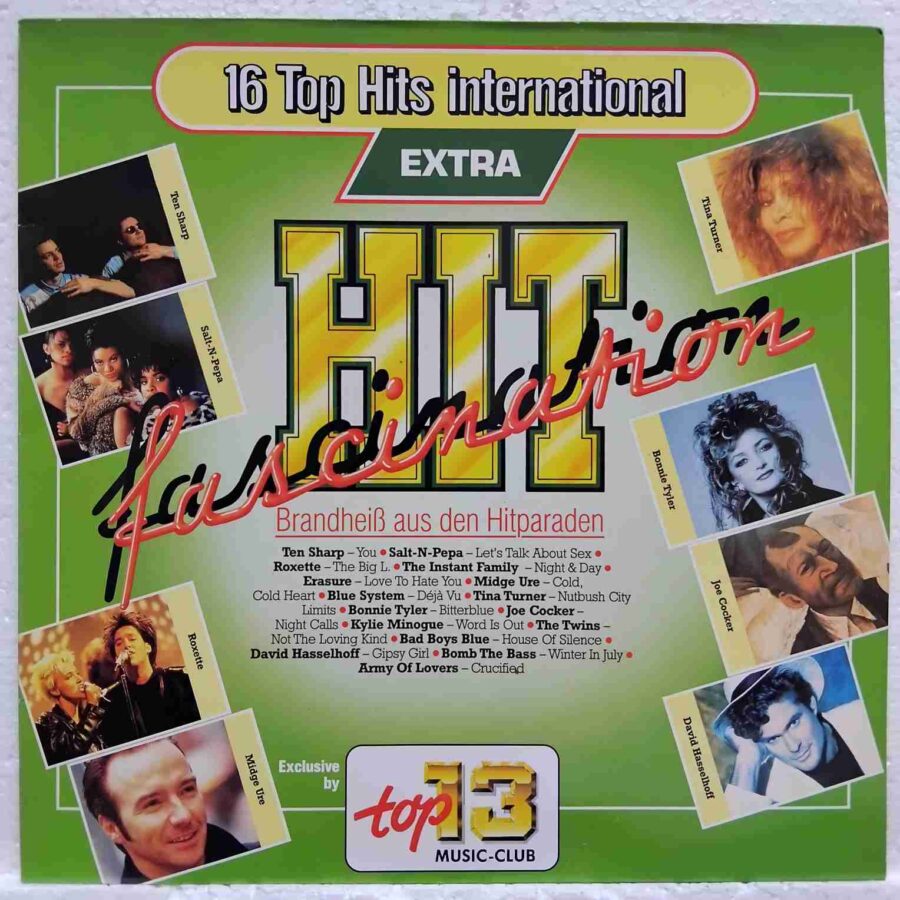 Hit Fascination Extra (2) Hit Fascination Extra - Roxette, Erasure, Kylie Minogue, Ten Sharp, Tina Turner, David Hasselhoff - Disc VINIL LP EX