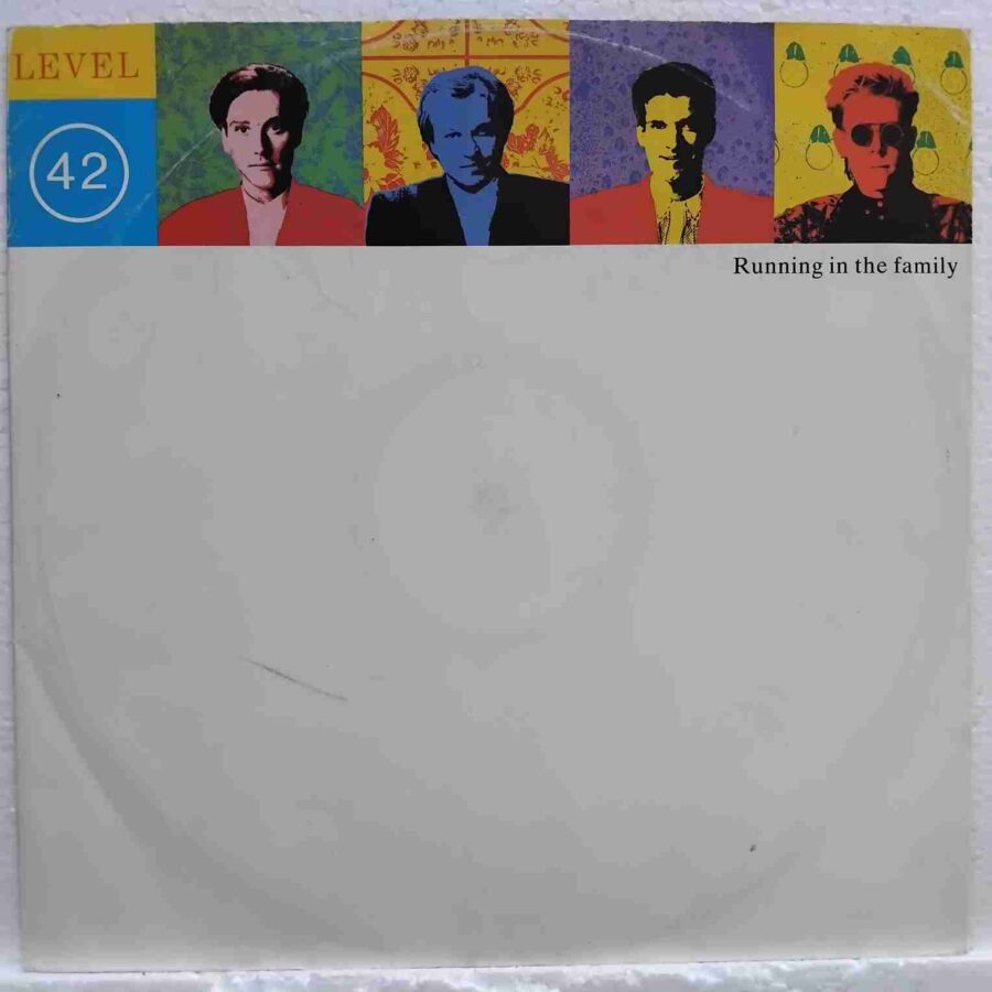 Level 42 – Running In The Family (2) Level 42 – Running In The Family - Disc VINIL MAXI 45 RPM EX
