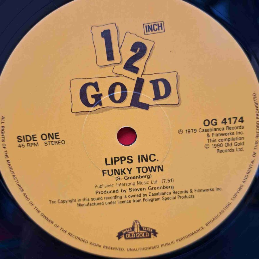 Lipps Inc Trans-X – Funkytown Living On Video ('85 Big (1) Lipps Inc / Trans-X – Funkytown / Living On Video ('85 Big Mix) - Disc VINIL MAXI 45 RPM EX UK
