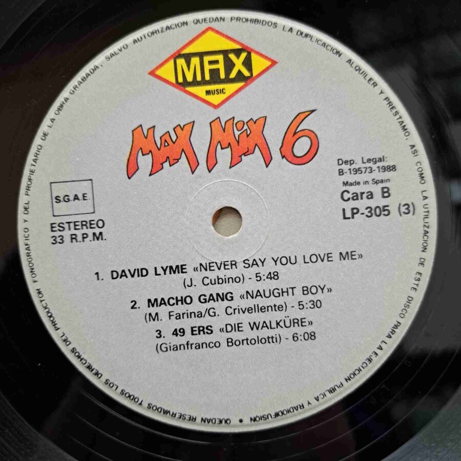 Max Mix 6 – Disc VINIL 2LP VG+