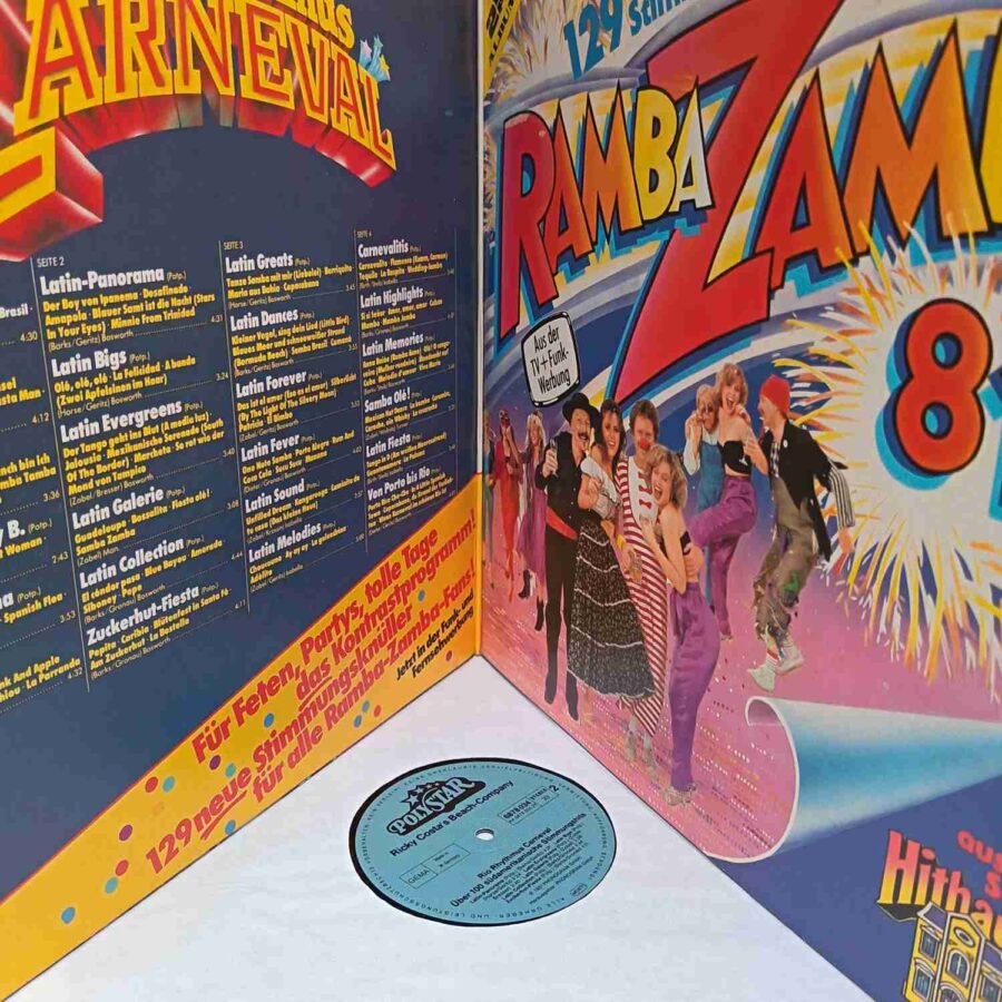 Ricky Costa's Beach Company – Rio Rhythmus Carneval SKUOCT (5) Ricky Costa's Beach Company – Rio Rhythmus Carneval – Disc VINIL 2LP VG+