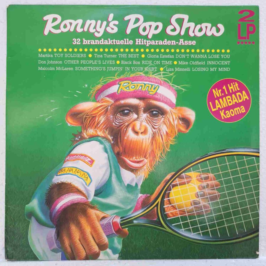 Ronny's Pop Show 14 SKU4 (2) Ronny's Pop Show 14 – Lambada, Soul II Soul, Paula Abdul, Queen, Technotronic - Disc VINIL 2LP VG+