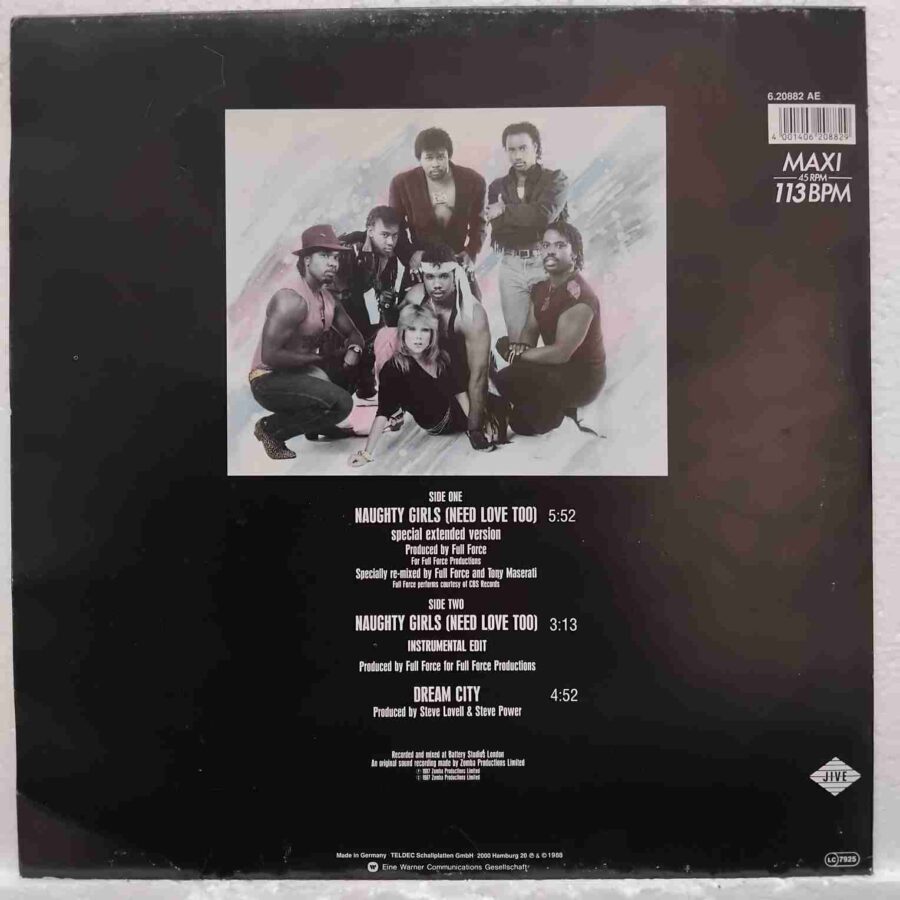 Samantha Fox – Naughty Girls (Need Love Too) (3) Samantha Fox – Naughty Girls (Need Love Too) - Disc VINIL MAXI 45 RPM EX