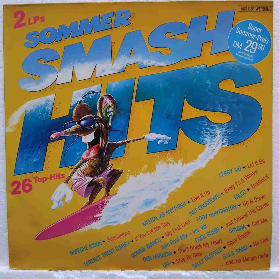 Sommer Smash Hits -  Depeche Mode, Falco, Mental As Anything, Bangles - Disc VINIL 2LP EX