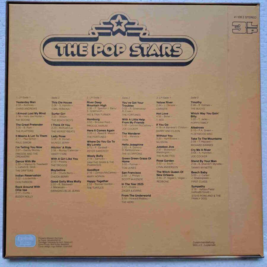 The Golden Sound Of Music The Country Stars (1) The Golden Sound Of Music: The Country Stars - Disc VINIL 3LP EX