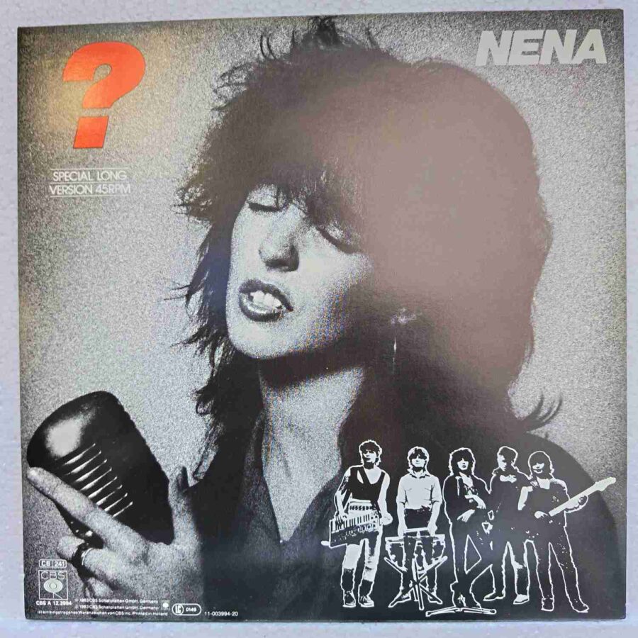 Nena – ? (Special Long Version) - Disc VINIL MAXI 45 RPM VG+
