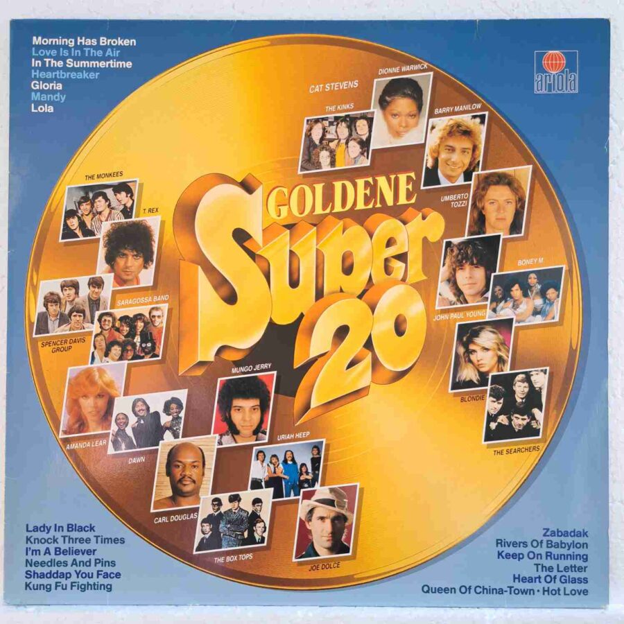 Goldene Super 20 SKU8 (1) Goldene Super 20 - Blondie, The Kinks, Cat Stevens, Boney M. - Disc VINIL LP EX