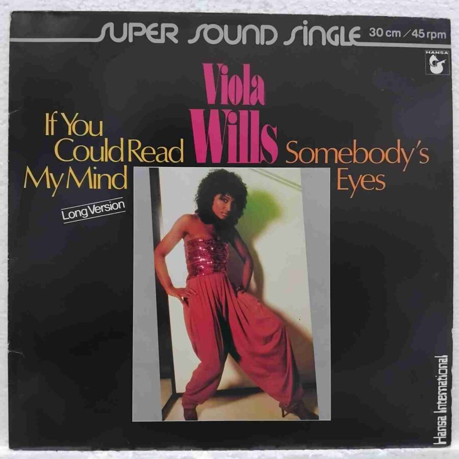 Viola Wills – If You Could Read My Mind SKU6 (2) Viola Wills – If You Could Read My Mind - Disc VINIL MAXI 45 RPM VG+