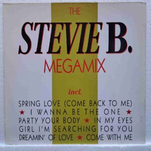 Stevie B. – The Stevie B. Megamix SKU12 (1) Stevie B. – The Stevie B. Megamix - Disc VINIL MAXI 45 RPM VG VG+